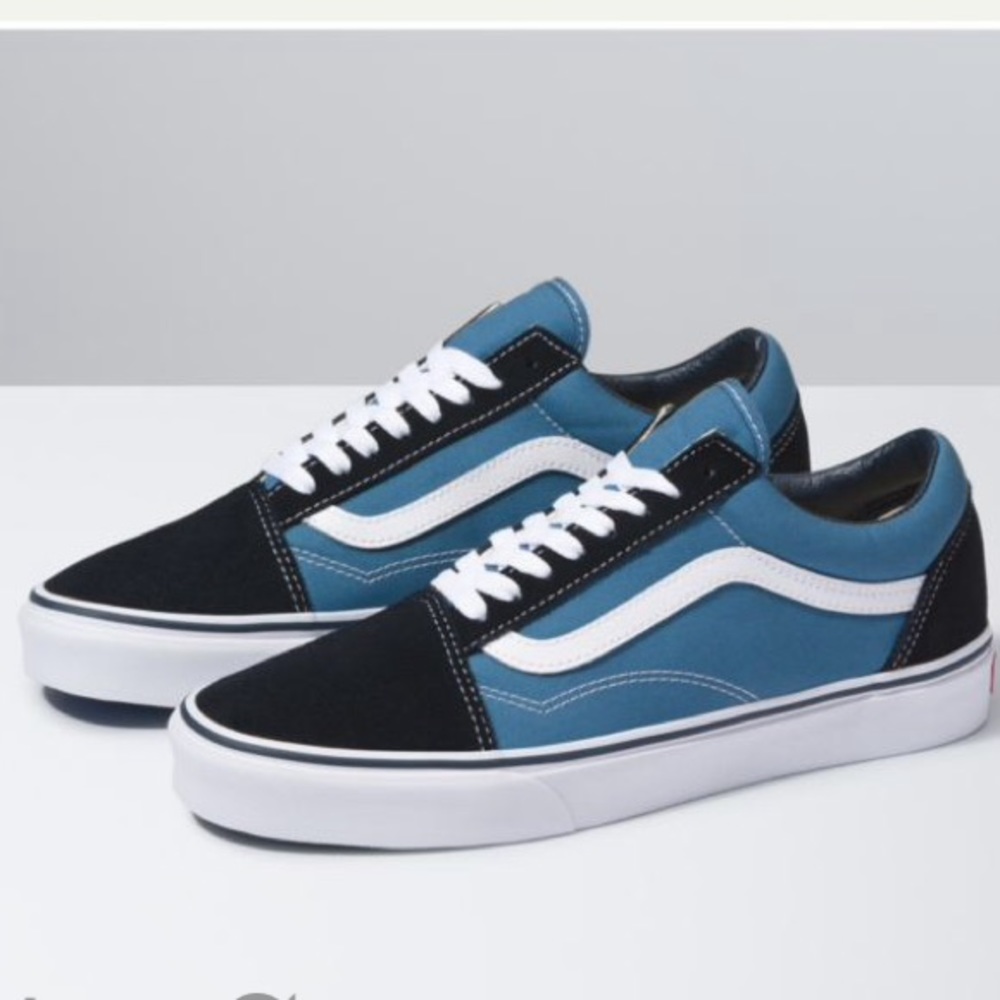 Navy Womens Vans Old Skool Low Rise Size 7